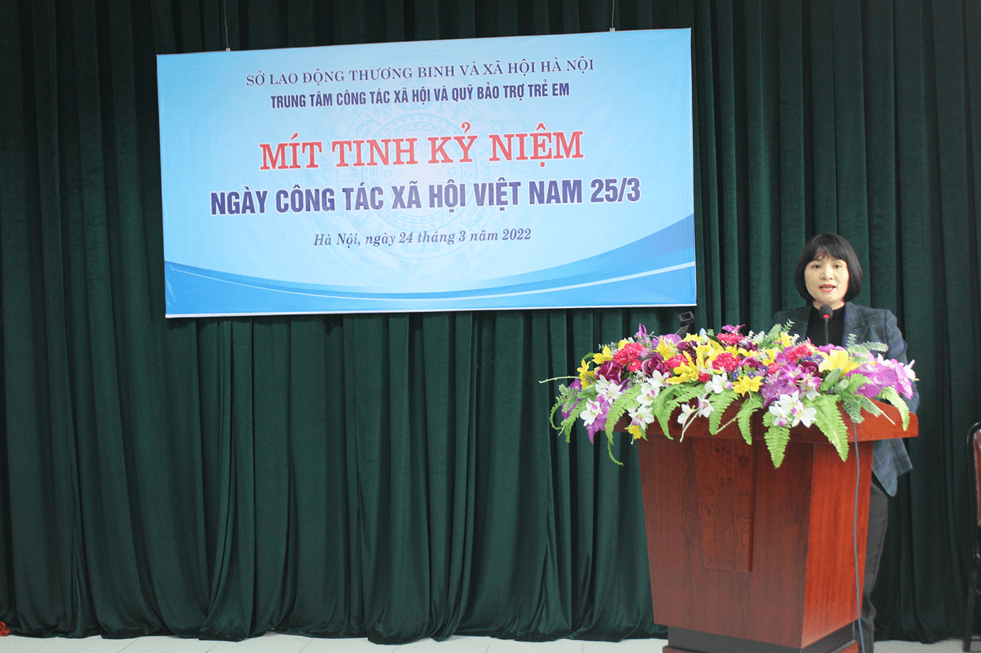 Read more about the article Trung tâm Công tác xã hội và Quỹ Bảo trợ trẻ em Hà Nội kỉ niệm ngày công tác xã hội Việt Nam