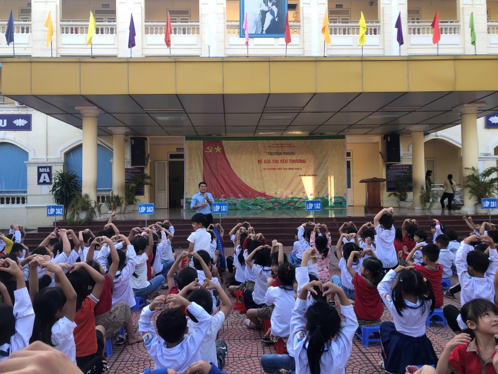 Read more about the article Truyền thông cho học sinh tại một số trường Tiểu học và Trung học cơ sở trên địa bàn Thành phố