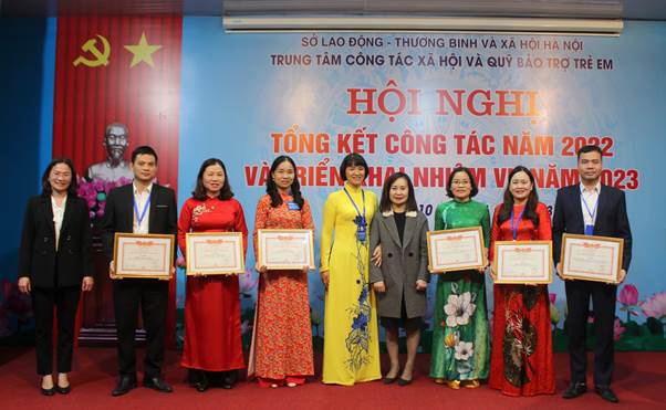 Trung tâm Công tác xã hội và Quỹ Bảo trợ trẻ em Hà Nội tổ chức Hội nghị tổng kết năm 2022 và triển khai nhiệm vụ năm 2023