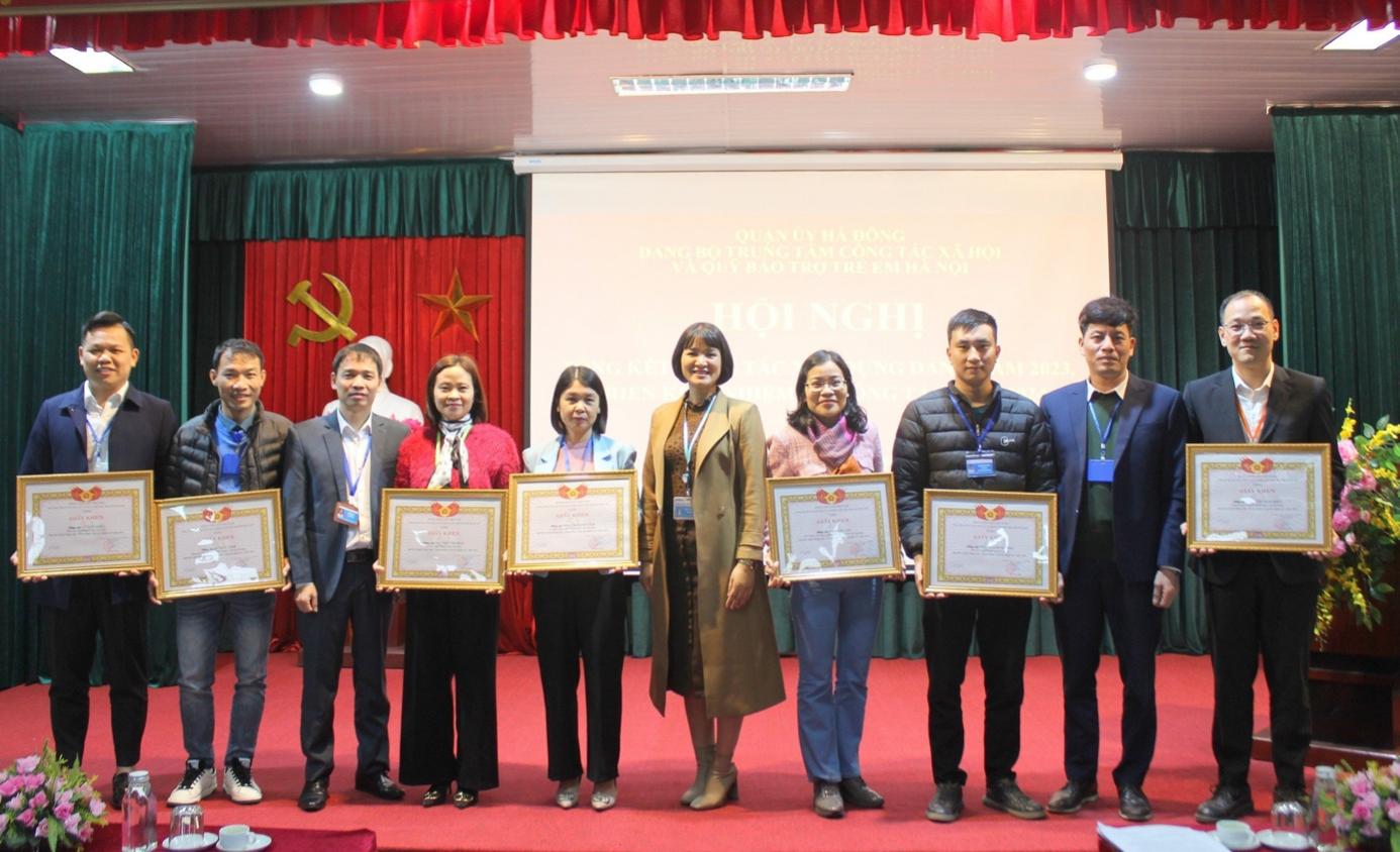 Read more about the article Trung tâm Công tác xã hội và Quỹ Bảo trợ trẻ em Hà Nội tổ chức Hội nghị viên chức, người lao động năm 2024