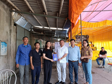 Thăm hỏi, hỗ trợ gia đình các nạn nhân vụ cháy xảy ra tại xã Thượng Phúc, thành phố Hà Nội